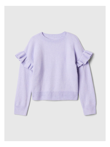 Пуловер GAP Baby CashSoft за момичета