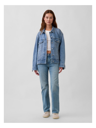 Дънки GAP със средна талия, свободни, прави