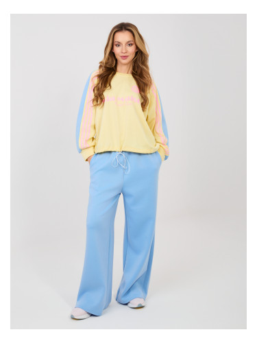 Синьо-жълт комплект с пулверизатор