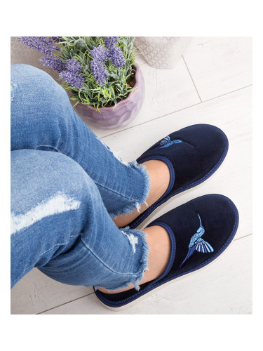 Дамски чехли Natural Style NS-038 сини