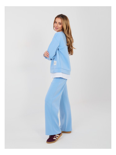 Светлосин дамски комплект