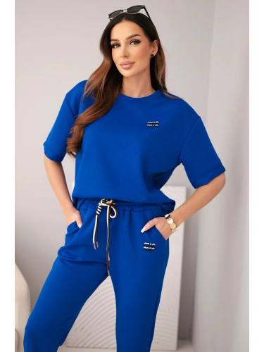 Дамски комплект Kesi с вискозна пеперуда