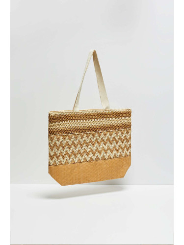 Плажна чанта Marisse бежова