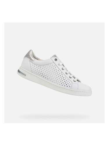 Дамски бели маратонки Geox Jaysen