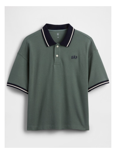 Детска поло тениска с лого GAP