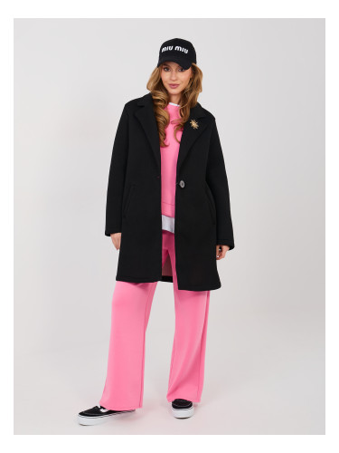 Черно дамско палто