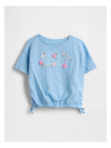 Детска тениска с лого на GAP за момичета