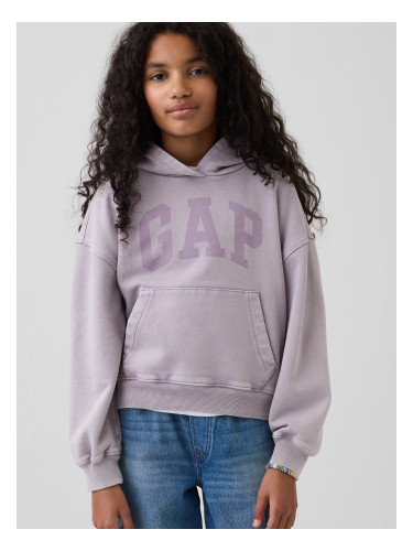 Детски суитшърт GAP с лого VintageSoft