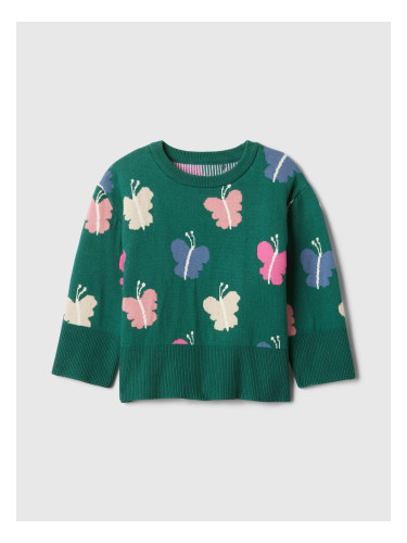 Детски пуловер GAP за момичета