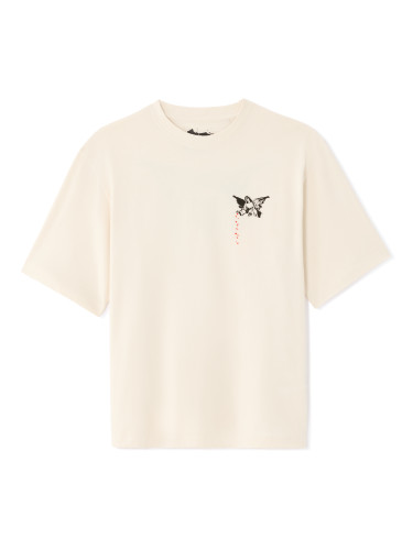 Тениска Celio Banksy - кремава