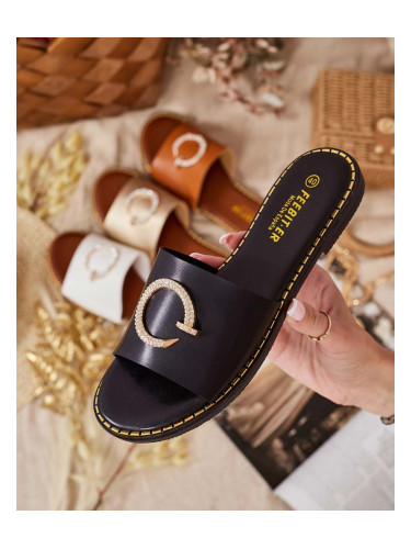 Дамски джапанки Omerta с плоска подметка