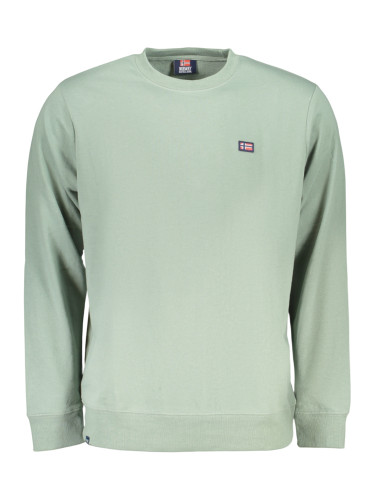 Мъжки суитшърт Норвегия 1963, зелен