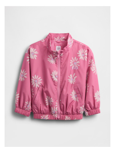 Детска водоустойчива ветровка GAP - за момичета