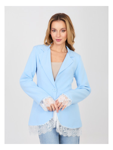 Светлосин блейзър