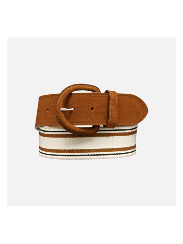 Дамски колан Geox в бежово и коняково