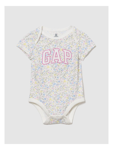 Детско боди GAP с лого - за момичета