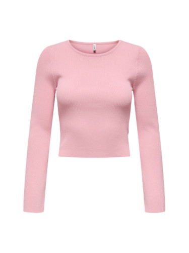 Розова тениска с дълъг ръкав