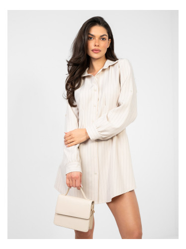 Светлобежова рокля-риза