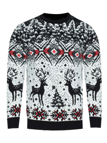 Коледен пуловер ARMA 2310 черен