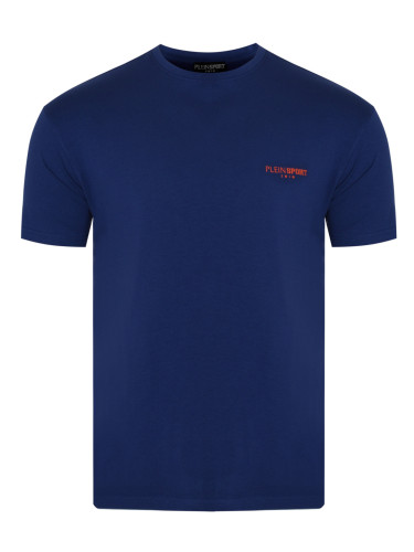 Тениска PLEIN SPORT тъмносиня/оранжева