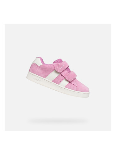 Розови момичешки маратонки Geox Eclyper