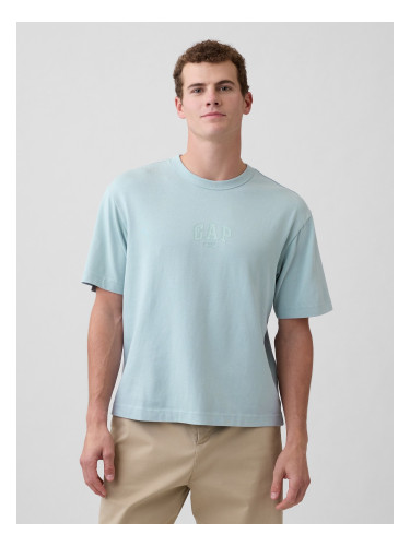 Къса тениска GAP с лого 1969