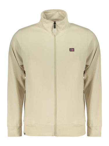 Мъжки бежов суитшърт с цип НОРВЕГИЯ 1963