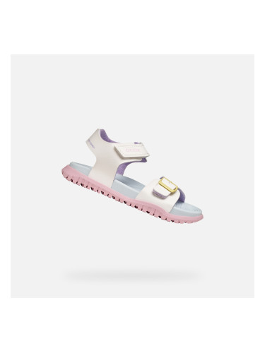 Бели сандали Geox за момичета