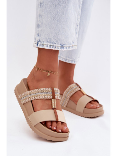 Дамски сандали Boto с платформа и каишки