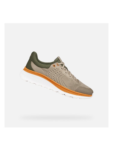 Сиви мъжки маратонки Geox Spherica Actif X1