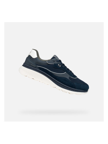 Тъмносини мъжки маратонки Geox Spherica Actif X1