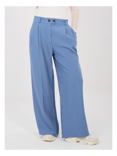 Дамски тъмносини бизнес панталони