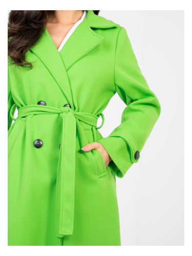 Флуоресцентно зелено палто