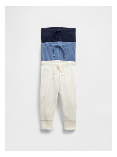 Детски оребрени панталони GAP, 3 части - момчета