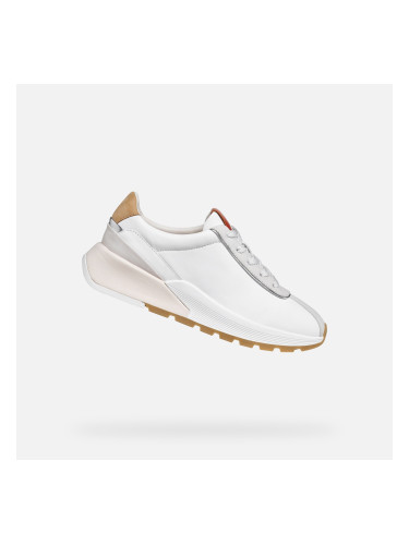 Бели дамски маратонки Geox Metropoli