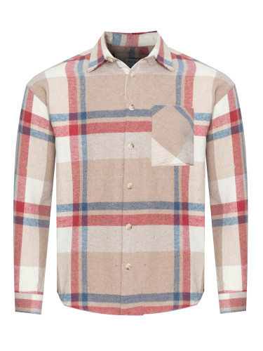 Мъже - Червено-синьо-бежово яке