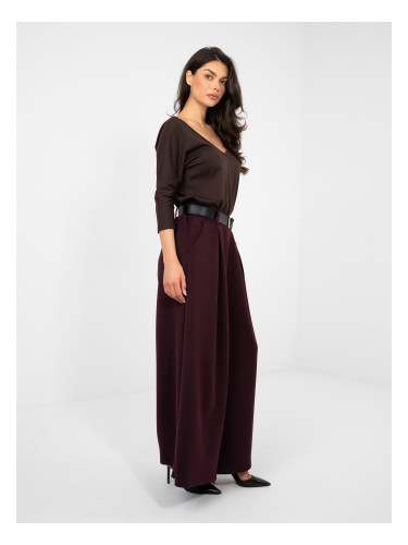 Тъмно лилави панталони Палацо