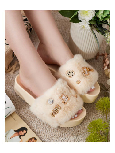 Дамски джапанки на платформа Helimme