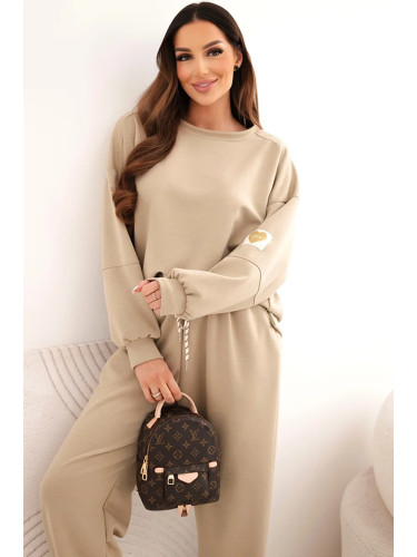 Дамски комплект Kesi Włoski с мотив LOVE