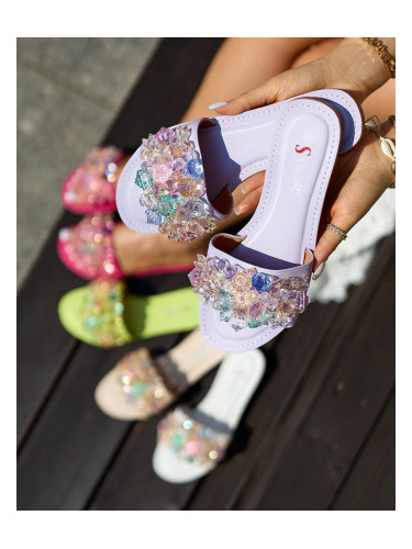 Дамски чехли Resti Royalfashion с кристали