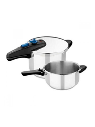 Комплект Тенджери Експрес Monix M570005 (2 pcs) Неръждаема стомана