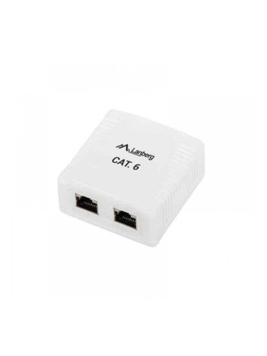 Конектор RJ45 категория 6 FTP Lanberg OS6-0002-W