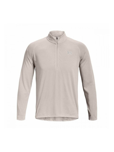 Мъжка тениска с дълъг ръкав Under Armour Streaker Run Бежов - XL