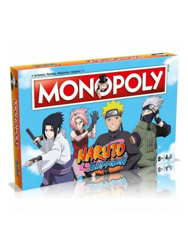 Настолна игра Winning Moves MONOPOLY Naruto (EN)