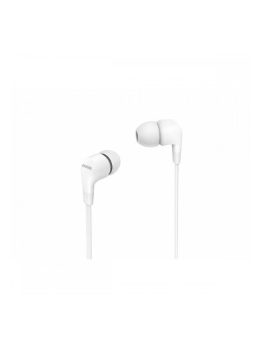 Слушалки Philips TAE1105WT/00 Бял Силикон