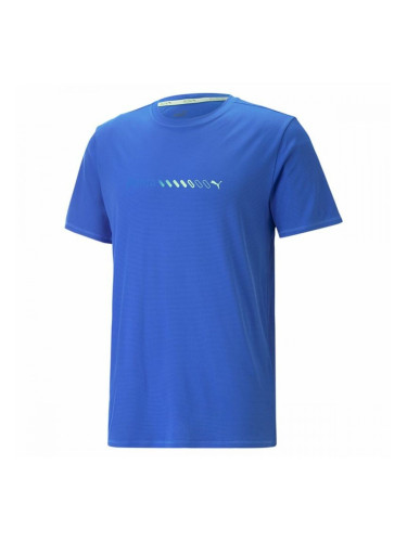 Тениска Puma Run Favorite Logo Син Мъже - L