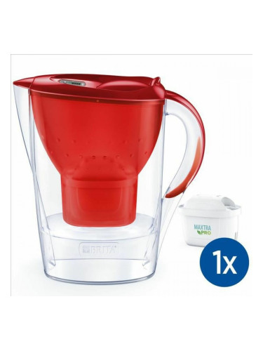 Филтрираща Кана Brita Marella Червен 2,4 L