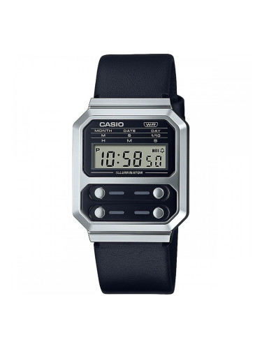 Часовник унисекс Casio F100 TRIBUTE - STEEL / BLACK ***SPECIAL PRICE*** (Ø 40 mm)