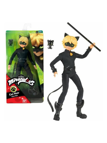 Кукла Bandai Miraculous Ladybug  Cat Noir 26 cm