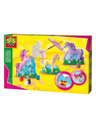 Занаятчийска игра SES Creative Cast and paint